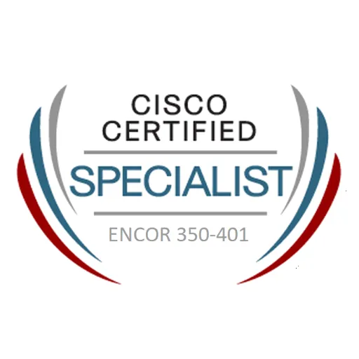 دورة CCNP 350-401 (23-8-2026)